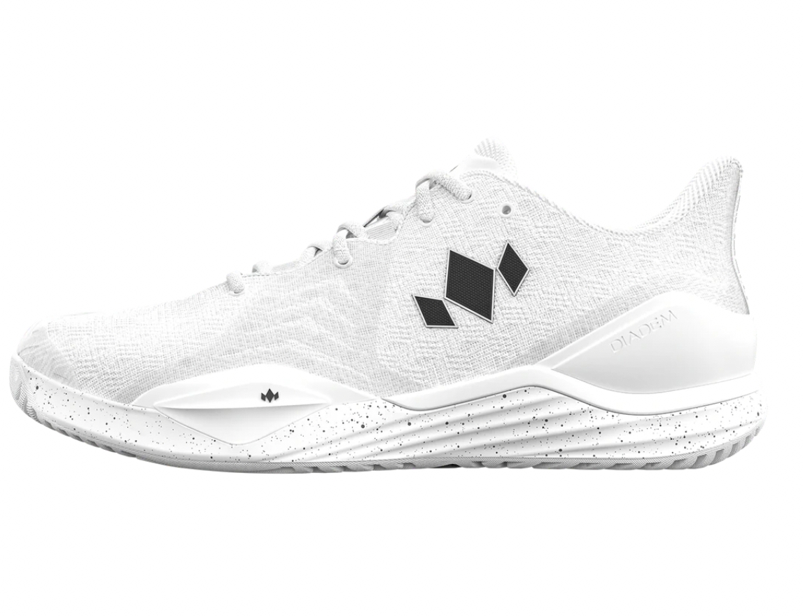 Women's Court Burst Hard Court Shoe - White/White