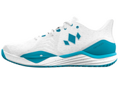 Women's Court Burst Hard Court Shoe - White/Teal