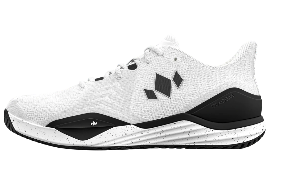 Men's Court Burst Hard Court Shoe - White/Black
